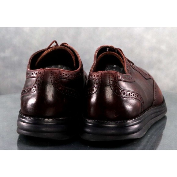 Donald J PLiner EVEB-SXSX Men\'s Wingtip Dress Shoes Size 9.5 EU 9 Leather Cognac main image 11